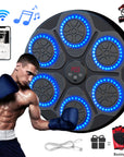 New Music Boxing Machine Smart Bluetooth Wall Mounted Music Boxing Trainer Gym Home Electronic Boxing Target Punching Equipment