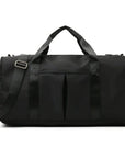 "Ultimate Travel Gym Bag: Versatile Duffel with Wet Pocket & Shoe Compartment for Active Men & Women"