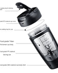 650Ml USB Electric Portable Whey Protein Shaker Bottle Fully Automatic Stirring Cup Rechargeable Gym BA Free Cocktail Blend